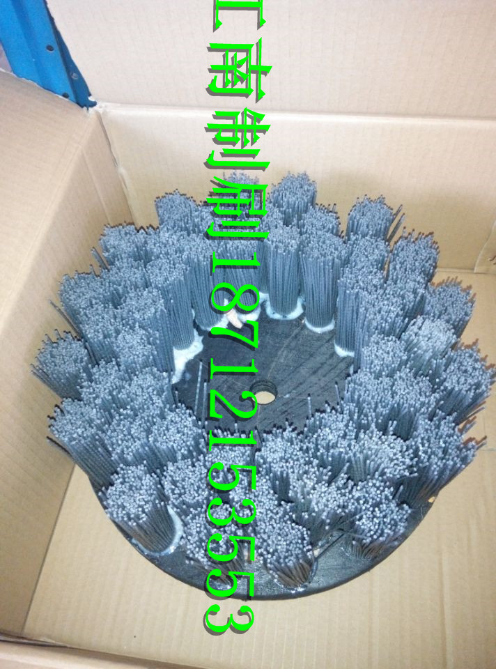 铝合金轮毂去毛刺抛光圆盘刷
