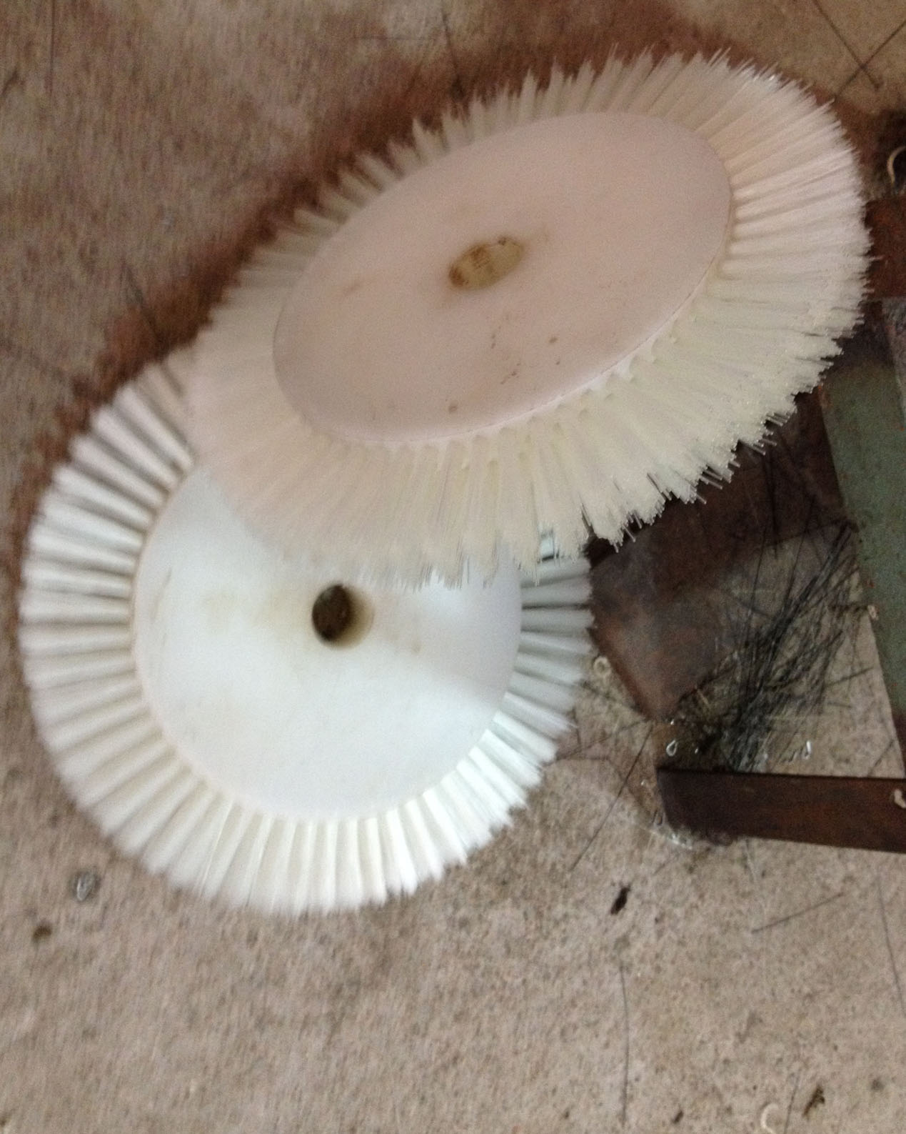 侧面植毛圆盘刷（尼龙丝）