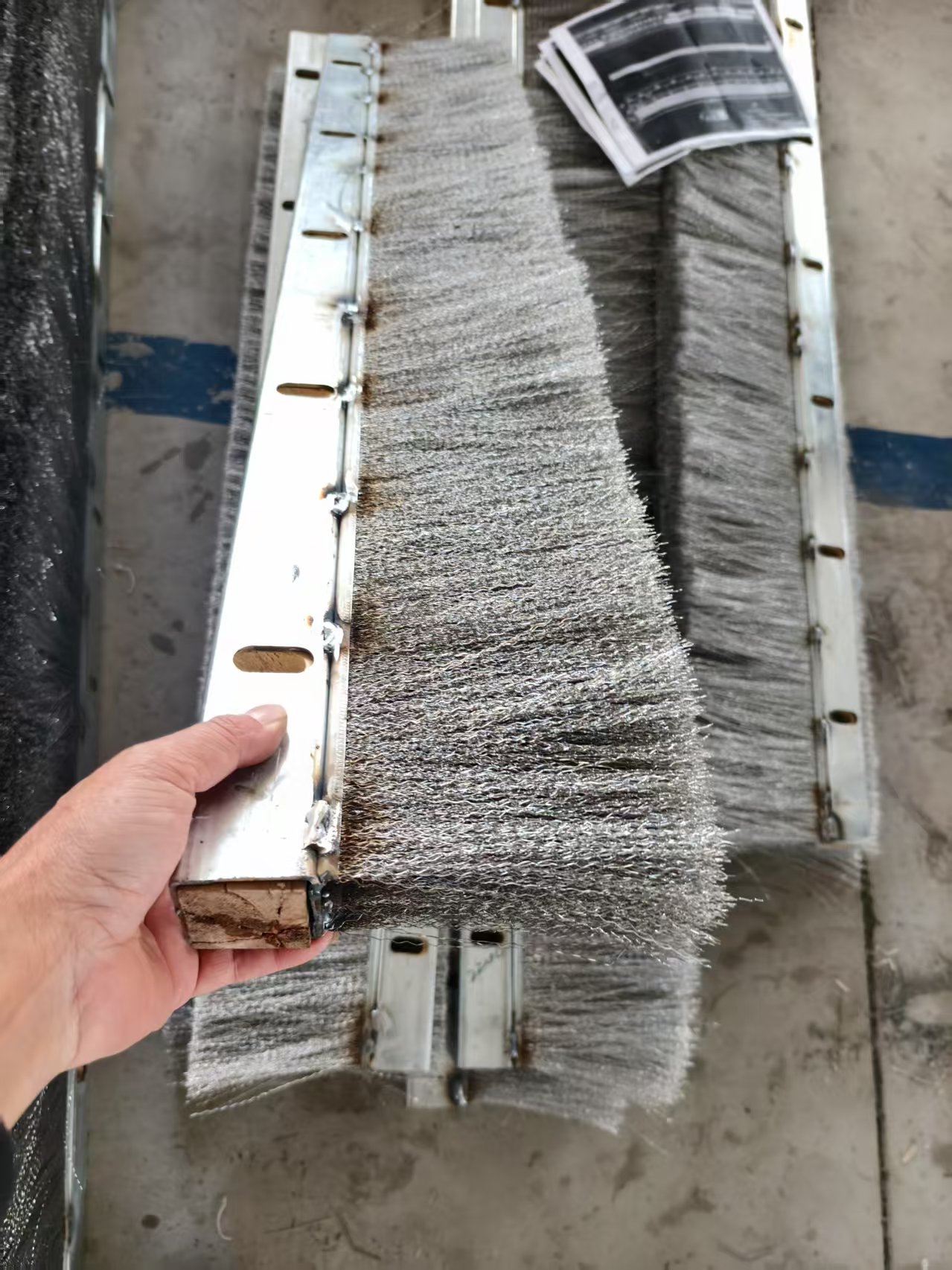 推焦车密封钢刷